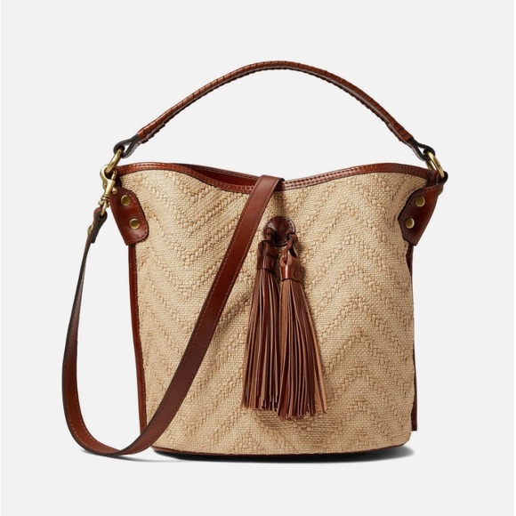 Patricia Nash Handbags - Patricia Nash woven zig zag collection. Bucket bag.